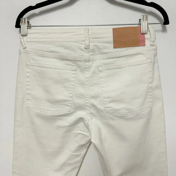 NWOT Acne Studios Bla Konst White Climb Jeans - White Denim Skinny Jeans - Picture 7 of 11
